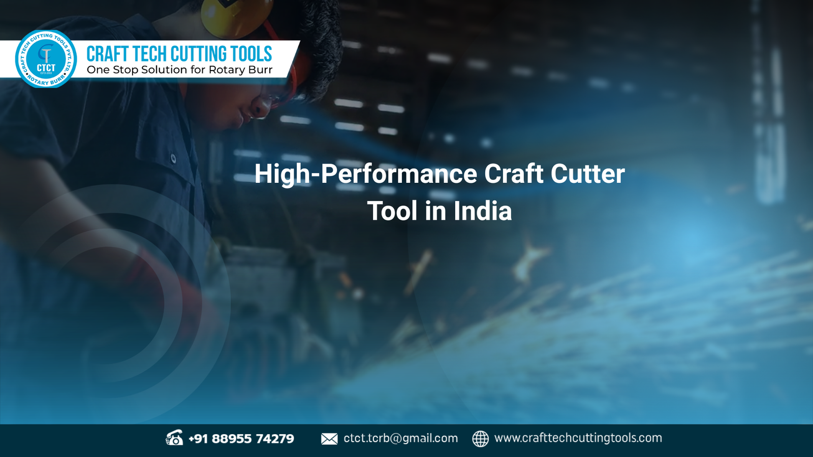 High-quality Craft Cutter tool from Craftech Cutting Tool used for precision metalwork