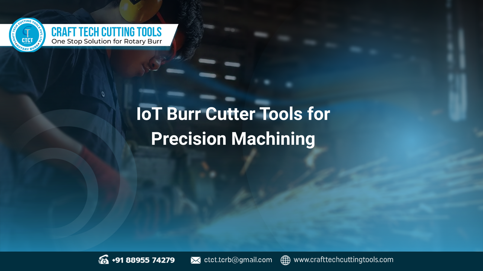 Smart IoT-enabled burr cutter tools for high-precision cutting and industrial automation