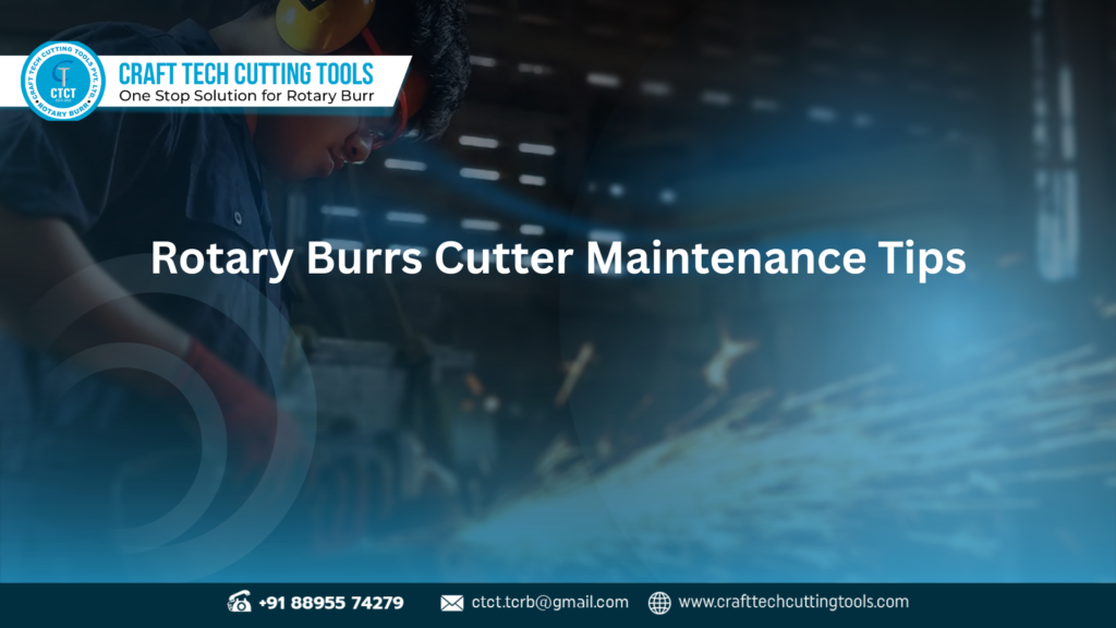 Rotary Burrs Cutter for precision cutting tool maintenance