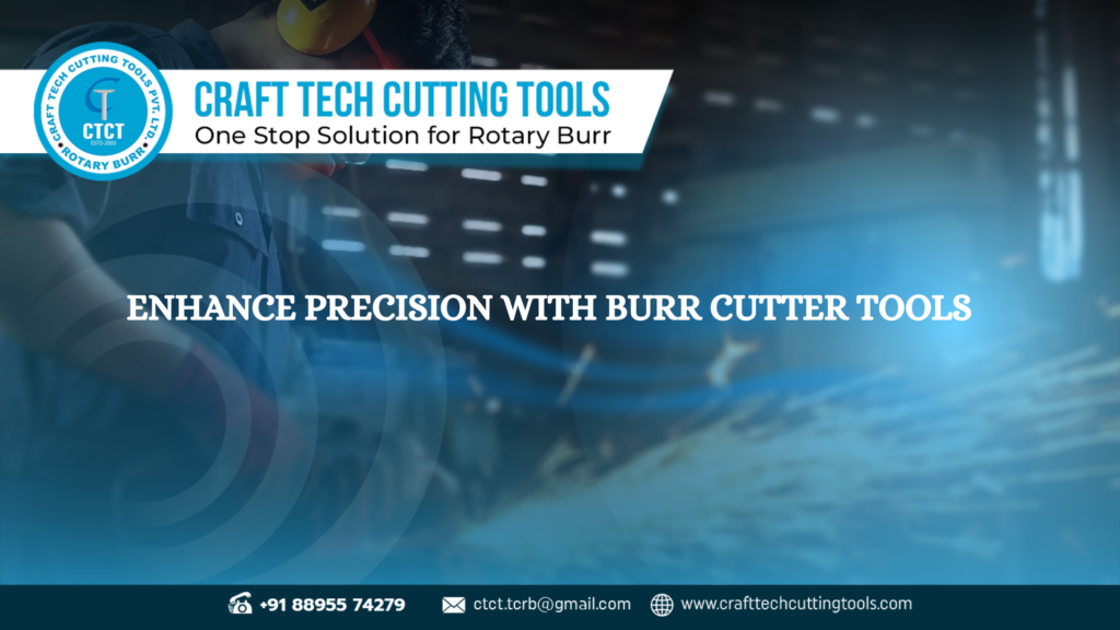 Burr Cutter Tool for metal finishing and precision shaping by Craft Tech