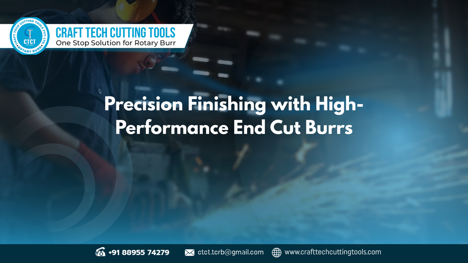 End cut burr
